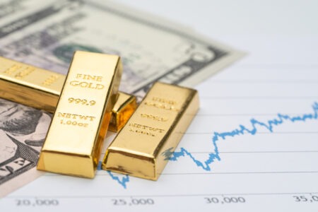 A rising US dollar is usually negative for the gold price