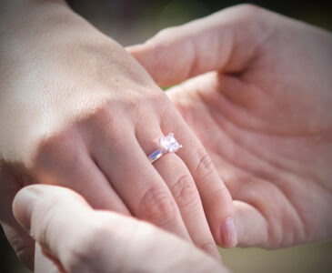 Diamond investing can mean investing in an engagement ring